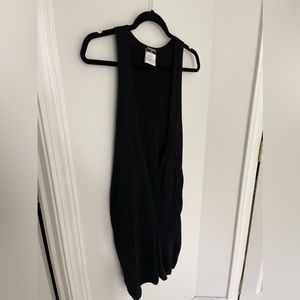 CHANEL 2008 RUNWAY Black Knitted Silk Jumpsuit